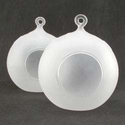Hanging Frosted Glass Candle Holder- Ball Bulk Buy- Outdoor or Indoor